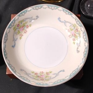 Vintage Mikado China bowl pink and blue